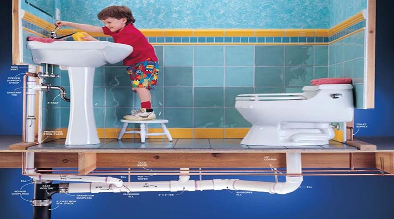Cách làm sạch đường ống nước nhà vệ sinh gia đình